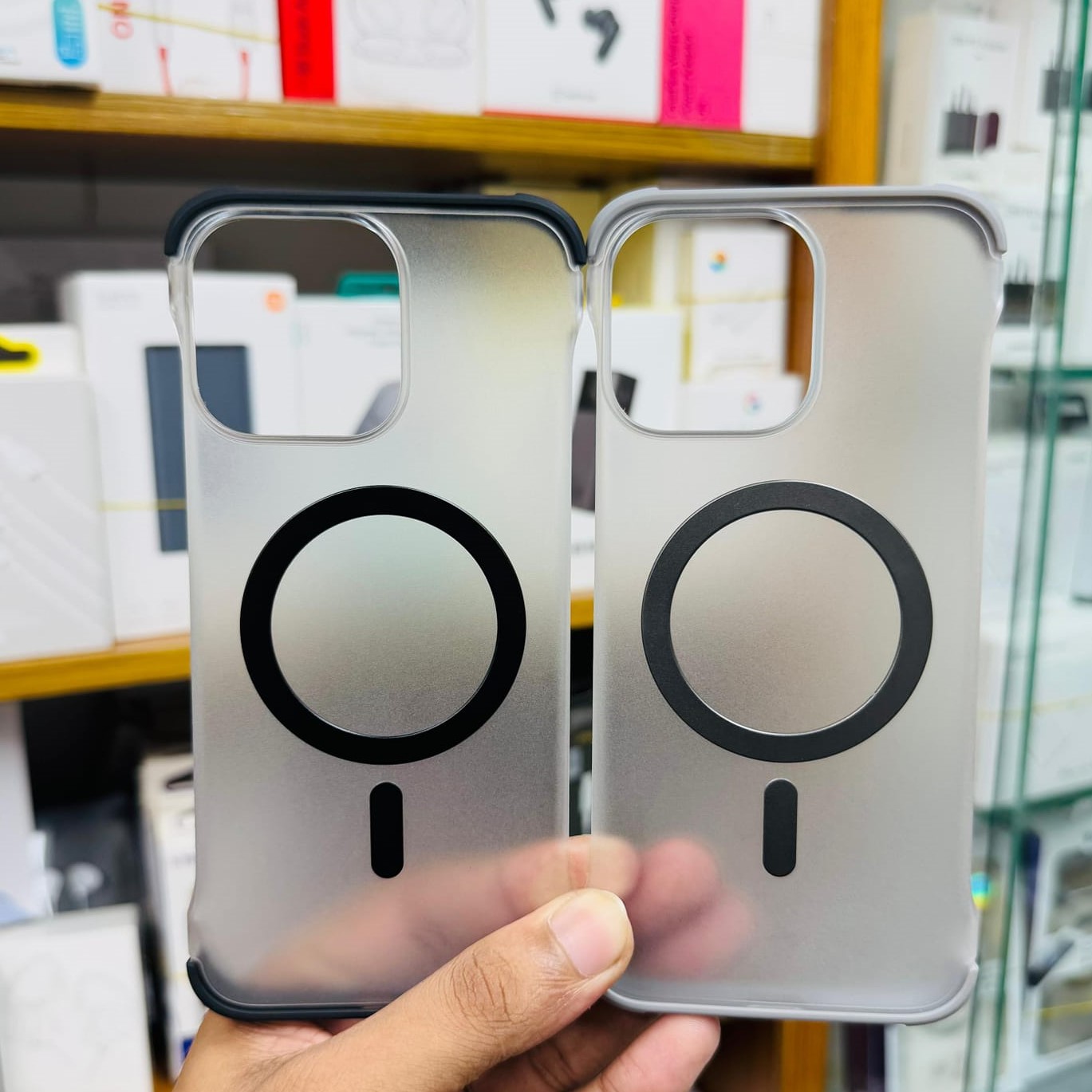 Ultra Thin Frameless Magnetic Case for iPhone Matte Hard PC Protective Back Cover